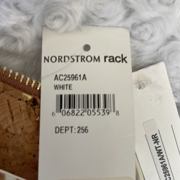 Clutch purse, Cork with leather and fabric details - Picture 6 of 6